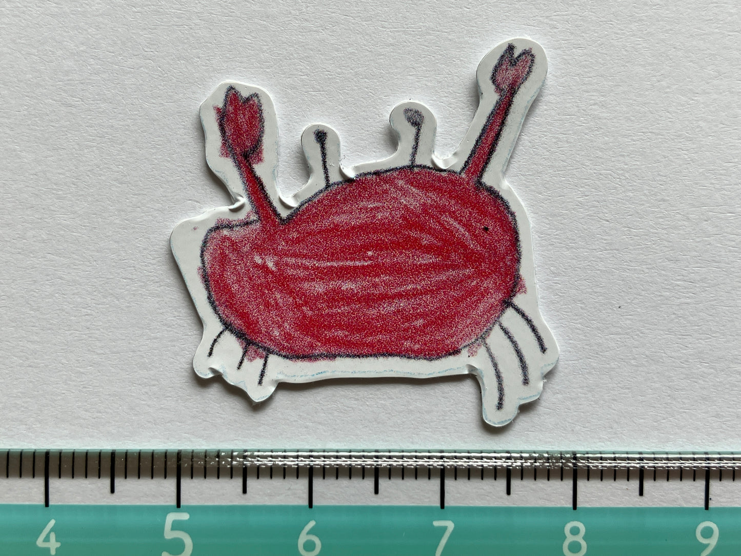 ステッカー（カニB）